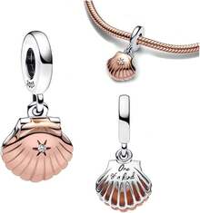 Jewelry Movie Heros Character Charms Women Bracelets And In 925 Sterling Silver,Mother's Day Birthday - 2023 貝殼處理淡水養殖珍珠吊墜 - 查看 12
