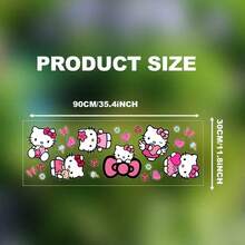 1 miếng dán tường Sanrio Hello Kitty, miếng dán tường, miếng dán cửa sổ, miếng dán DIY có thể tháo rời, thích hợp để trang trí tường phòng ở, trang trí cửa sổ kính, tủ lạnh, trang trí cửa sổ ô tô, trang trí tường phòng trò chơi - Nhiều màu - Xem 10