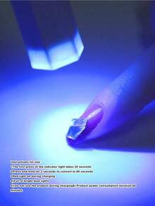 Nail Polish Curing Lamps Handheld UV/LED 180mAh Battery Pack Hybrid Light-Rechargeable USB Cordless Nail Dryer For Gel Nails, Mini Nail Lamp, Portable Cordless Rechargeable, Fast Curing, Easy To Use For Home Nail Salons - Hồng - Xem 9