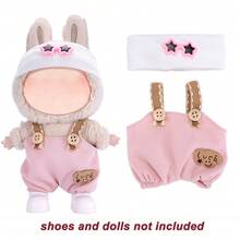 17 Cm Doll Clothing Set,Compatible With Labubu,Clothing Set Suitable For 6.7-Inch Doll Set, Fashionable And Unique Hat And Clothing Accessories, Suitable For First/Second/Third Generation Dolls To Play And Display ,Clothing Set Only,(Excluding Dolls And Shoes) - Multicolor - View 19
