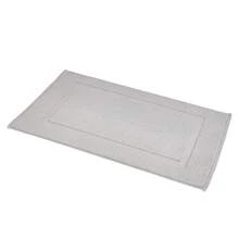 Basics - Alfombra de baño con bandas, 20 x 31 pulgadas, gris claro - Gris Claro - Ver 12
