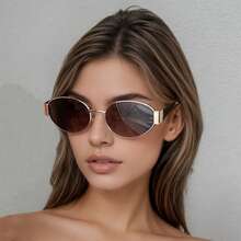 New Arrival High-End Square Double Beam Fashion Glasses Women Retro Personalized Ocean Film Fashion Glasses Shades Beach Accessories Beach Accessories For Women Glasses Shades For Summer Beach Vacation, Outdoor, Travel