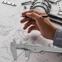 Vernier Caliper, pinza no digital de acero inoxidable de 6 pulgadas - inicial - Ver 7