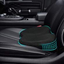 Car Seat Cushion Truck For Coccyx Tailbone Pain Relief Car Pillow For Car Seat Driver Adjustable Strap And NonSlip Bottom