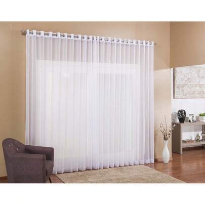 Cortina 3,00 X 2,30 Metros Cortina Roma Para Sala E Quarto 400 fios Várias Cores