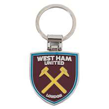 West Ham United FC Executive  Keyring (Maroon/Silver) - 100% Mixed - (TA13018) - Maroon - View 3