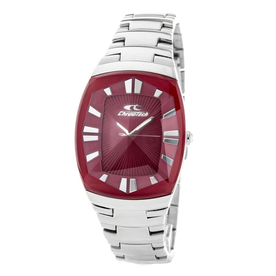 Montre analogique à quartz pour femme Chronotech avec bracelet en acier CT7065L-27M - Taille Unique - Voir 1