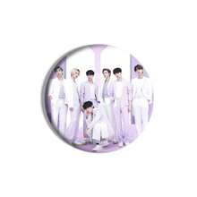 防弹男士团体周边徽章，卡通可爱胸针徽章，生日礼物，朋友和情侣礼物