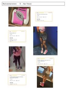 Alan Vincent[Free Returns And Exchanges] [Quick Arrival][Local Delivery]Rose Red Boots New Style Women Boots High-Top Women Lace-Up Zip Flat Boots Party Shoes For Women Daily Wear Ladies Shoes Casual And Versatile Fashion Sneakers Cute Boots Classic American Women's Boots - 玫瑰紅 - 查看 5