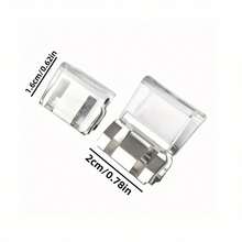 2/4/6/10/20/30件隐形裤腿夹，用于缩短裤腿，防止拖拽，隐形无缝裤腿闭合装置，防止裤子拖地，适用于牛仔裤和长裤，防水，便携，耐用