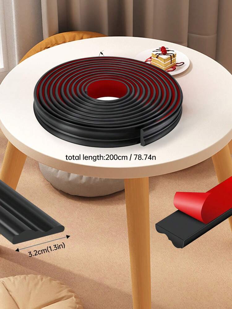 Elegante selbstklebende PVC-Dekorstreifen - flexibel und biegsam, geeignet für Wände, Böden, Schränke - einfache Installation, europäischer Stil Heim- und Bodendekor, Wanddekoration, Wohnaccessoires | Glänzende Oberfläche | PVC Material - Verschiedenfarbig - Übersicht 11