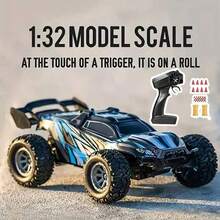 1:32 Scale Remote Control Car, Max Speed 12.4 Mph/20 Km/H, 2.4Ghz High Speed All-Terrain Off-Road Electric Toy Car, Ideal Gift For Boys And Girls, Birthday, Holiday - New Version Of Mini Remote Control Car - View 2