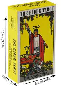 1 Set Of Board Playing Cards: Divination Cards With Instructions For Beginners, Portable Divination Game, Divination Cards, Gift Games, Aphrodite Tarot, Russian Tarot, Divination Board, Tarot Cards With Meaning, Zelda, Tarot Accessories, Tarot, Tarot Cards, Board Games - Multicolor - View 6