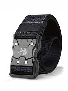 3 piezas Nuevo cinturón táctico de liberación rápida de nailon para pantalones de entrenamiento, entrenamiento al aire libre y cinturones casuales para hombres. Adecuado para adolescentes, jóvenes, hombres, casual, al aire libre, atlético, vacaciones, regalos de graduación, cumpleaños, uso diario, Halloween, casual, negocios, calle, bohemio, occidental, al aire libre, regalo para hombres, esposo, novio, padre, papá, Navidad