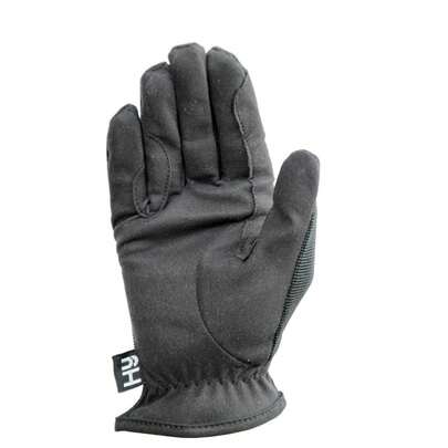 Hy Adults Every Day Riding Gloves (Black) - 100% Synthetic - (BZ564)