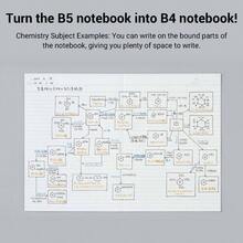 Campus Composition Kimochii Notebook, 1 Pack Feels Flat Semi - B5 Comp Book, Pink, A 7mm Ruled, 30 Sheets School Lined Journal Notebook Work Study Note Taking. Japan Import NO - FL3CAT - P - 1 + Hồng - Xem 5