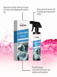 Winter Car Windshield Deicing & Deicing Spray. It Can Lower The Melting Point Of Ice And Snow To Around -45°C, Quickly Melting The Frost On The Car Windows, Keyhole, Wipers, Antennas, Etc. After Use, It Quickly Removes Snow On The Car, Prevents Cracking And Freezing Of The Car Glass Surface, And Extends The Service Life Of The Car Glass Surface, Better Maintaining Your Car.