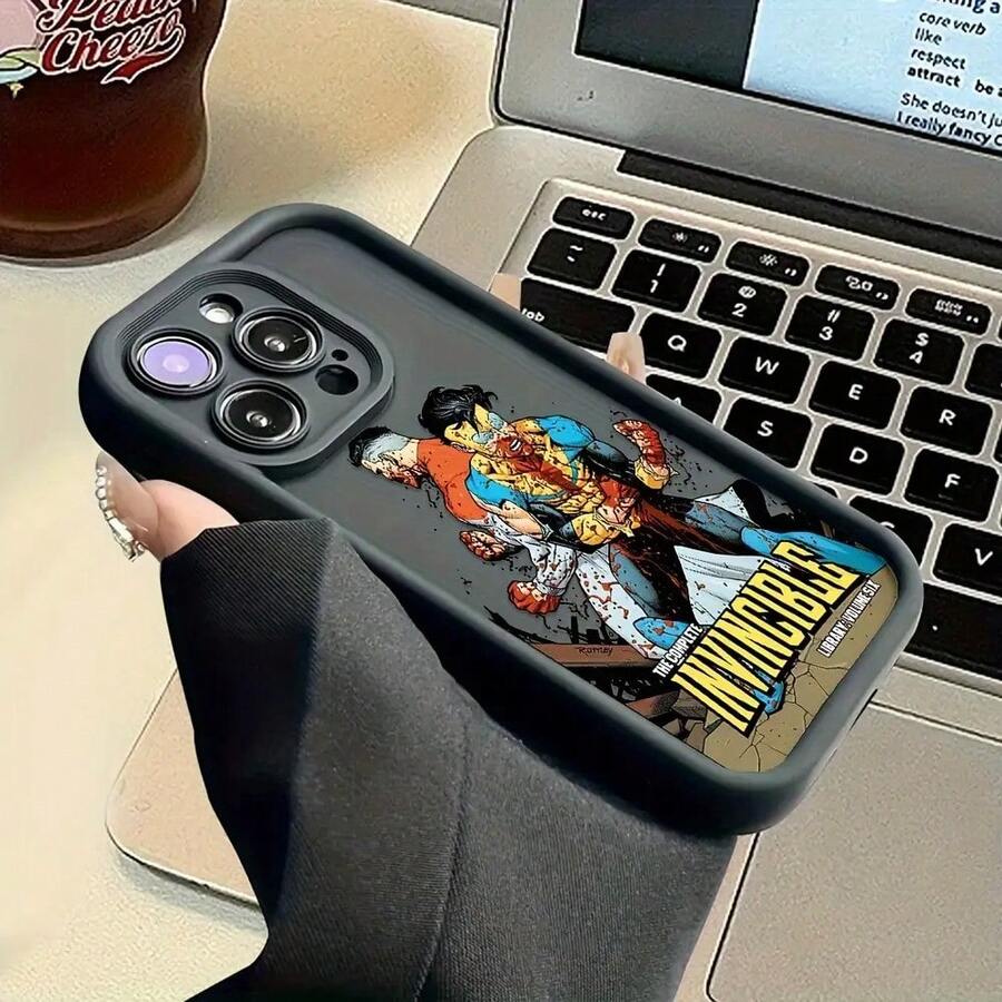 Anime Invincible Hero Ultimate Battle Phone Case Compatible With For Iphone 16 15 14 13 12 11 Pro Max X XR XS Max 8 7 Plus, Shockproof Soft TPU Back Cover2025.1202520252025 - Mixed Color 1 - View 1