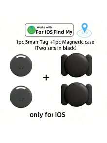 Mini Car Tracker, Car Tracking Device, Mini Hidden Car Tracker, Suitable For GPS, Airtag Apple Version, AirTag Locator, Global GPS Tracker | No Monthly Fee, Magnetic Protective Case For AirTag, Compatible With "Apple Find My" (IOS Only) For Tracking Cars, Keys, Wallets, Luggage, Bicycles Anti-Loss Reminder Tracking Locator - Multicolor - View 14