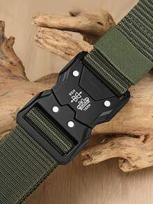 3 piezas Nuevo cinturón táctico de liberación rápida de nailon para pantalones de entrenamiento, entrenamiento al aire libre y cinturones casuales para hombres. Adecuado para adolescentes, jóvenes, hombres, casual, al aire libre, atlético, vacaciones, regalos de graduación, cumpleaños, uso diario, Halloween, casual, negocios, calle, bohemio, occidental, al aire libre, regalo para hombres, esposo, novio, padre, papá, Navidad