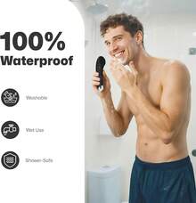 Facial Cleansing Brush, Rechargeable Silicone Face Scrubber With Heat Massage End, Vibrating Exfoliator Scrubber For Deep Cleaning, Waterproof Face Brush For Women And Men (Pink) - màu đen - Xem 10