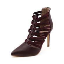 lunryet Women's Platform Heel Dance Boots Peep Toe Latin Salsa Ballroom Ankle Dance Shoes TINA-10 - RƯỢU - Xem 14