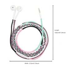 1入手工編織入耳式耳機 - 彩色 - 查看 7