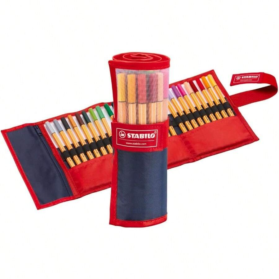 Point 88 Fineliner Rollerset Assorted Colours