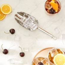 Endurance Oval Measuring Scoop, 1/2 cup - 1 taza + Acero inoxidable - Ver 3