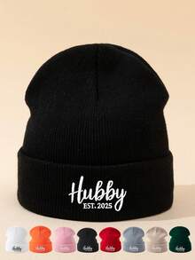 1 件男女通用时尚户外“GOD GOT ME”刺绣便帽，温暖舒适，适合所有季节秋季服装