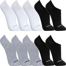 Kit 10 Pairs Mash Socks Short Low Cut Sock Sport Cotton Men's Women's Gym Original - 彩色 - 查看 9