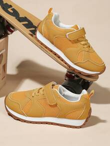 Sports Shoes Girls' ShoesBoys' ShoesCampus Shoes1 Pair Of Boys' And Girls' Casual, Comfortable, Outdoor, Non-Slip, All-Season Children's Sports Shoes