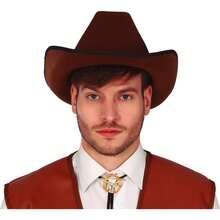 Fiestas Guirca Collana da cowboy per costumi a tema western e rurale, accessori per ragazzi e adulti, collana con dettagli in oro e nero, ideale per feste, eventi a tema e rappresentazioni della cultura western - Spedizione GRATUITA ✅ Consegna entro 24/48 ore in Spagna (penisola) - Multicolore - Visualizzare 3