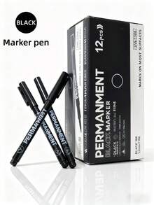 20pcs Permanent Waterproof Paint Pen Set, 1-2mm Fine Tip Quick Dry Acrylic Marker For Rock Painting, Ceramic, Glass, Wood, Metal, Fabric. No Fading, Smudge Resistant, Water-Based & Odorless. Ideal For DIY Art Crafts, Number Painting, Writing, Doodling, Marking On Various Surfaces As Home, School, Office Supplies.