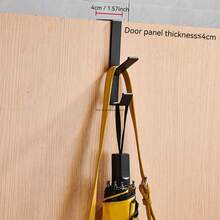 1 pezzo Gancio mobilabile in lega di alluminio, senza bisogno di chiodi per l'installazione, gancio portatile per zaino adatto per scrivanie, borse da donna, zaini, portabicchieri, vestiti, utensili da cucina, cuffie, ideale per scuola, casa e ufficio, regalo per Ringraziamento, Natale, Capodanno, forniture scolastiche, rientro a scuola