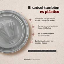 Juego de piezas de vajilla desechable de hoja de palma. Pack para 20 personas. Naturales y biodegradables. No txico. Natural Leaf Tableware - 200 - Ver 3