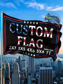 1pc Customizable Personalized Flag With Photos And Text, For Birthday, Wedding, Halloween, Christmas, Party, Father's/Mother's Day, Home Decor, Bedroom Aesthetics, Wall Art Lightweight Custom For Graduation, For Weddings, For Housewarming Tea Room, Bedroom, Living Room, Custom Tapestry, Custom Tapestry For Anniversaries, For Graduation, For Housewarming, For Weddings, For Birthdays Sofa, Bed, Car, Tea Room, Bedroom, Living Room