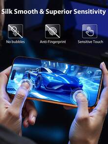 2pcs High Definition Screen Protector Glass, Compatible With IPhone 11/12/13/14/15/16/16 Plus/16 Pro/16 Pro Max/16e/17/17 Air/17 Pro/17 Pro Max, Anti-Scratch, Anti-Shock, Waterproof