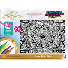 Rompecabezas Aterciopelado Para Colorear Mandalas - Mandalas - Ver 6