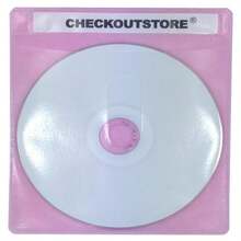CheckOutStore (2000) Premium CD Double-Sided Storage Plastic Sleeve (Pink)