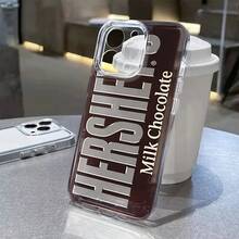 Hersey's Chocolate Box Candy Bar Funny Phone 16e, 16, 15, 14, 13, 12, 11 Pro, X, XR, XS, 8, Plus - Transparent TPU Soft Back Cover, Cool Phone, Drop Proof Phone, Birthday Phone, Chocolate Phone, So Cool Phone, Chocolate Bar Phone, Cute Phone, Cute Phone Silly, Gadget Accessory, Playful Design, Lightweight Material, Durable Cover, Novelty Loverschristmasfall Phone Casephone 17halloween Accessories - Trộn màu - Xem 6