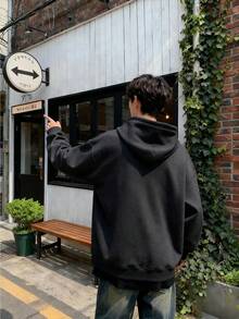 Men Hoodies - Dark Grey - View 2