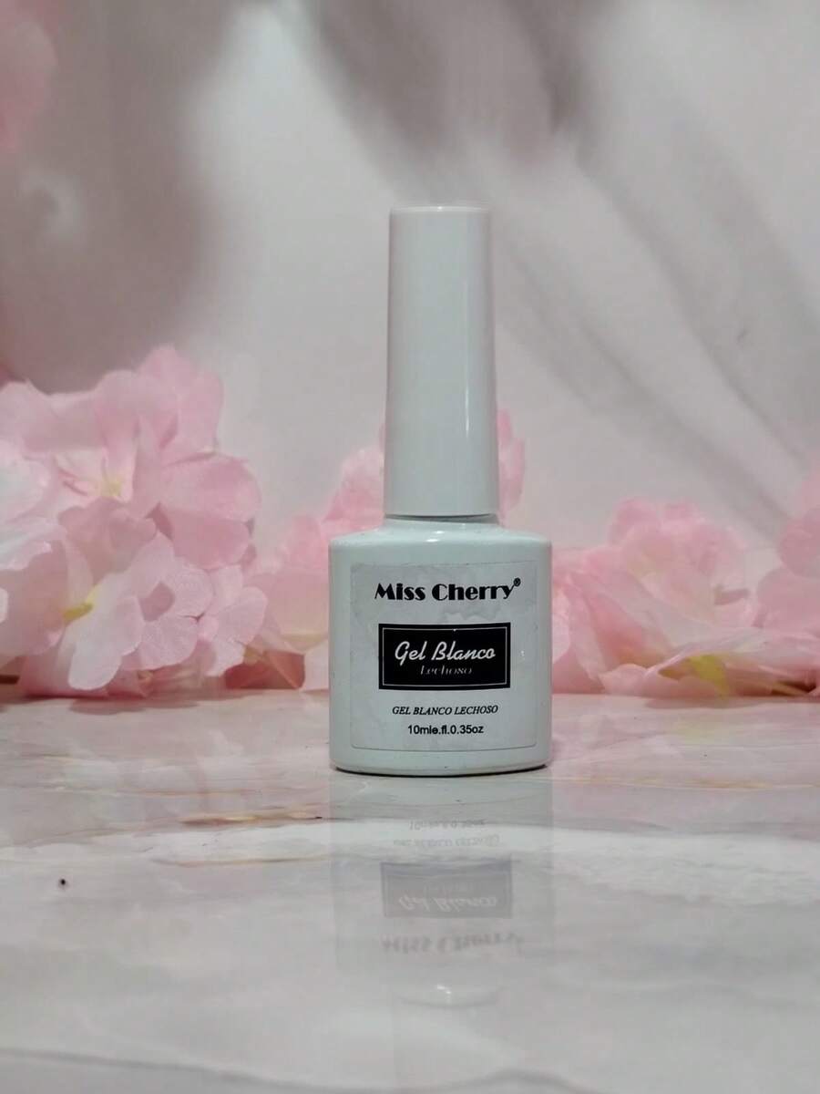 Gel Nail Polish - White - View 1