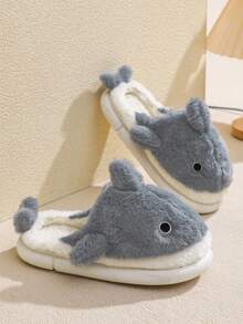 Pantuflas cálidas y cómodas para hombres y mujeres, parejas, pantuflas para interiores bordadas de punto