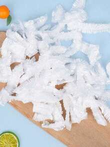 10/50/100pcs Women's Disposable Plastic Transparent Shower Cap[Approximately 50pcs, 100pcs], Bathroom, Waterproof, Essential Accessory For Hotel Travel, Used For Deep Hair Care And Cleaning, Home Bathroom Decoration