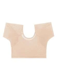 1件/2件装腋下吸汗背心，6种颜色可选，可水洗防汗背心，适合女性和女孩，黑色/白色衬衫垫，保护女性腋下，吸汗垫，透气服装 - 彩色 - 查看 11