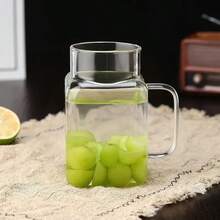 4pcs - Square Glass Cup, Large Capacity Straw Cup, High Profile Square Cup Lid, Glass Tea Summer Cup, Drinking Cup For Adults And Girls, Wedding Product Design, Gift For Daily Life Use, Cute Clear Floating Glass Cup, Floating Light Cup, Gift Design, Contemporary Tea Cup Beverage Container, Choice For Gift(500ML/17OZ) - trong suốt - Xem 10
