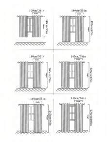 1pc Perforated Christmas Retro American Style Blackout Curtain, Green Plaid Pattern, Suitable For Living Room And Bedroom, New Year