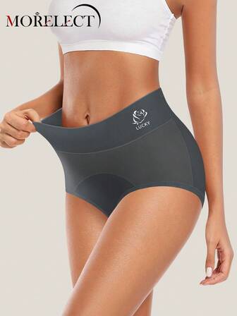 Morelect 1 pièce Sous-vêtement menstruel anti-fuite pour femmes, culotte triangulaire confortable
