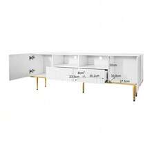 Television Stands & Entertainment Centers - White - View 10